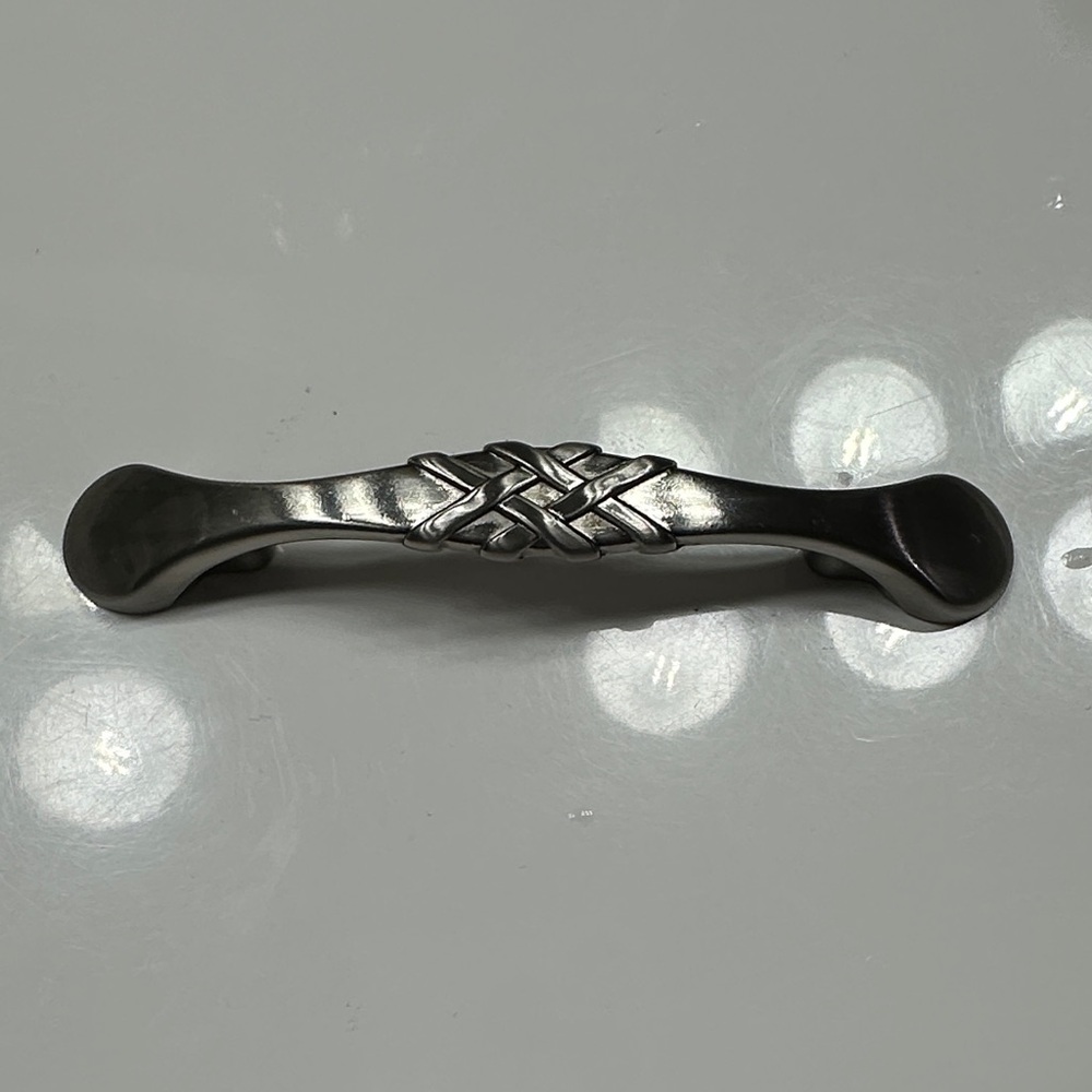 Satin Silver Cabinet and Drawer Pulls